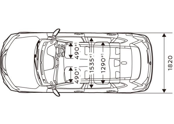 新型エクストレイルのボディサイズは 幅や立体式駐車場は問題ない